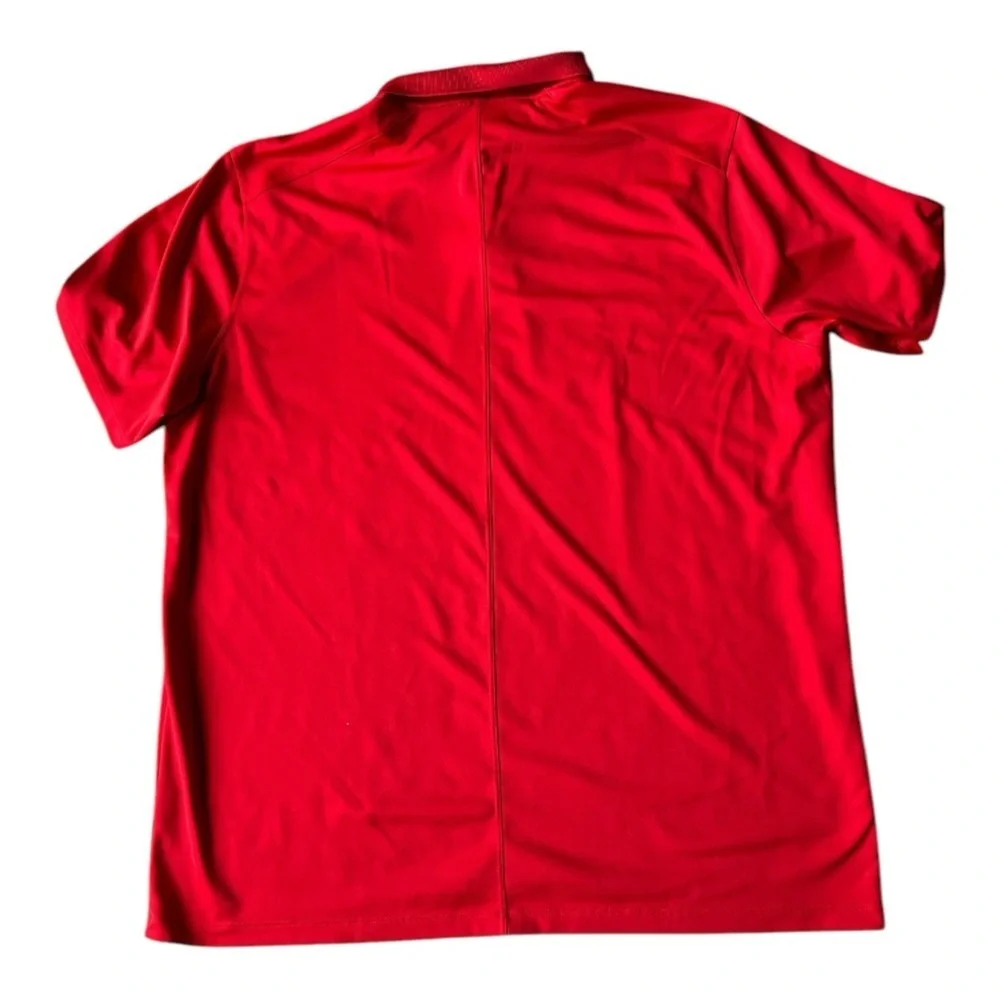 Nike Men's Red Polo Golf Shirt Short Sleeve Size XXL Chest